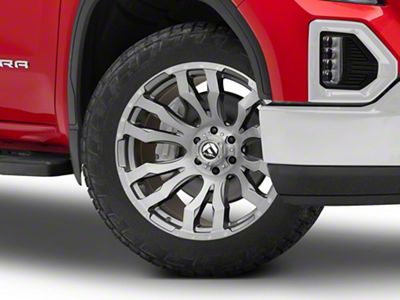 Fuel Wheels Blitz Platinum Brushed Gunmetal 6-Lug Wheel; 22x10; -18mm Offset (19-25 Sierra 1500)