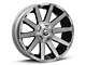 Fuel Wheels Contra Platinum Brushed Gunmetal 6-Lug Wheel; 20x9; 2mm Offset (19-24 Sierra 1500)