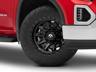 Fuel Wheels Covert Matte Black 6-Lug Wheel; 20x9; 1mm Offset (19-25 Sierra 1500)