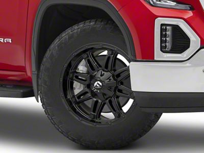 Fuel Wheels Hostage Gloss Black 6-Lug Wheel; 20x12; -44mm Offset (19-25 Sierra 1500)