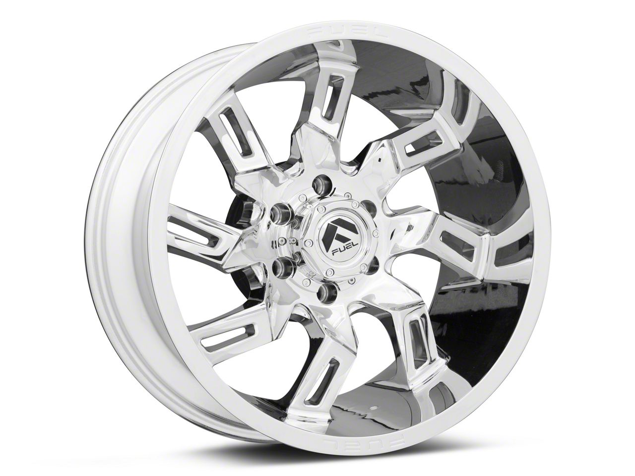 Fuel Wheels Sierra 1500 Lockdown Chrome 6Lug Wheel; 22x10; 18mm Offset D74622008447 (1924