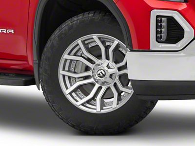Fuel Wheels Rage Platinum Brushed Gunmetal 6-Lug Wheel; 20x10; -18mm Offset (19-25 Sierra 1500)