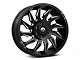 Fuel Wheels Saber Gloss Black Milled 6-Lug Wheel; 22x10; -18mm Offset (19-24 Sierra 1500)