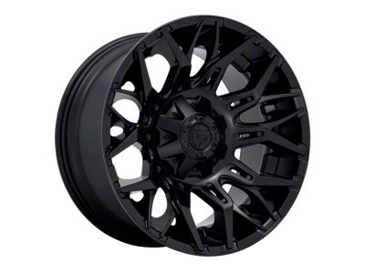 Fuel Wheels Twitch Matte Black 8-Lug Wheel; 20x10; -18mm Offset (20-25 Sierra 2500 HD)