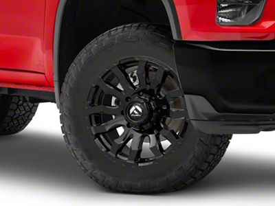 Fuel Wheels Blitz Gloss Black 8-Lug Wheel; 20x9; 20mm Offset (20-25 Silverado 2500 HD)
