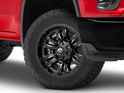 Fuel Wheels Sledge Gloss Black Milled 8-Lug Wheel; 20x9; 20mm Offset (20-24 Silverado 2500 HD)