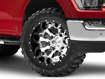 Fuel Wheels Assault Chrome 6-Lug Wheel; 20x12; -43mm Offset (21-24 F-150)