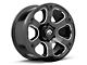 Fuel Wheels Beast Gloss Black Milled 6-Lug Wheel; 18x9; -12mm Offset (21-24 F-150)