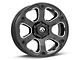 Fuel Wheels Beast Gloss Black Milled 6-Lug Wheel; 18x9; -12mm Offset (21-24 F-150)