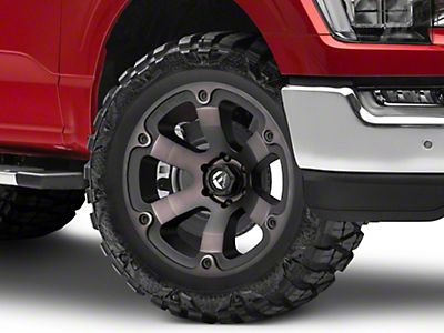 Fuel Wheels F-150 Blitz Matte Black with Double Dark Tint 6-Lug 
