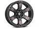 Fuel Wheels Beast Matte Black Machined 6-Lug Wheel; 20x9; 1mm Offset (21-24 F-150)