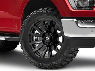 Fuel Wheels Blitz Gloss Black 6-Lug Wheel; 20x10; -18mm Offset (21-25 F-150)
