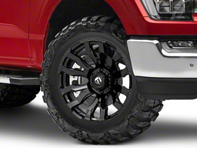 Fuel Wheels Blitz Gloss Black 6-Lug Wheel; 20x10; -18mm Offset (21-24 F-150)