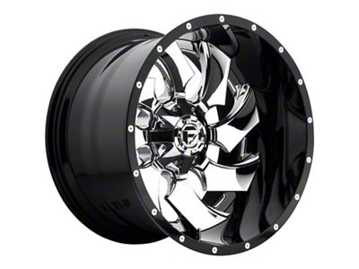 Fuel Wheels Cleaver 2-Piece Chrome 6-Lug Wheel; 20x12; -44mm Offset (21-25 F-150)