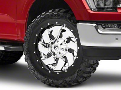 Fuel Wheels Cleaver Chrome 6-Lug Wheel; 20x9; 20mm Offset (21-25 F-150)