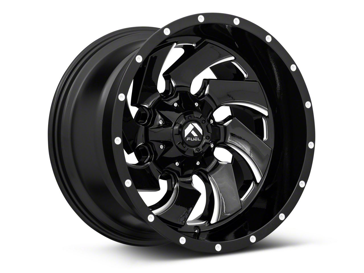 Fuel Wheels F-150 Cleaver Gloss Black Milled 6-Lug Wheel