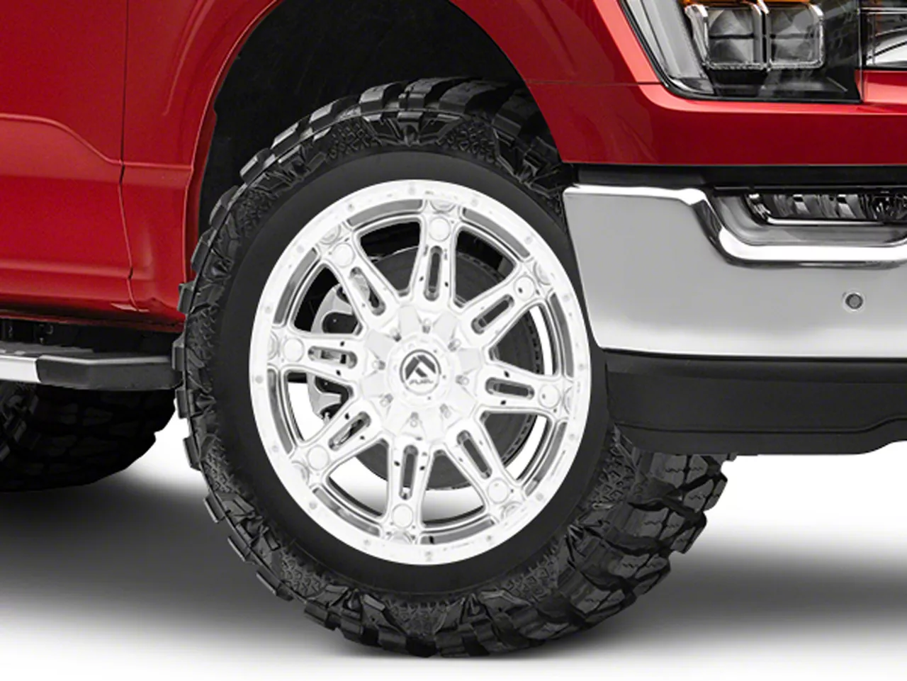 Fuel Wheels F150 Hostage Chrome 6Lug Wheel; 20x10; 24mm Offset