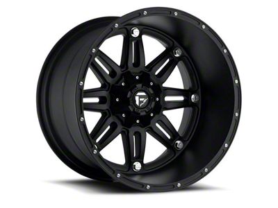 Fuel Wheels Hostage Matte Black 6-Lug Wheel; 18x12; -44mm Offset (21-25 F-150)