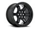 Fuel Wheels Kicker Matte Black 6-Lug Wheel; 17x9; -12mm Offset (21-24 F-150)