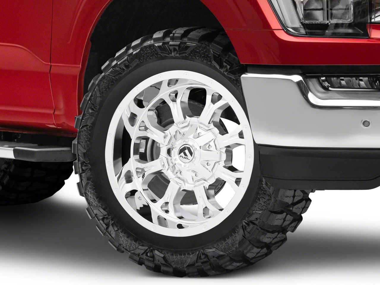Fuel Wheels F150 Krank Chrome 6Lug Wheel; 20x10; 12mm Offset