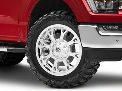 Fuel Wheels Krank Chrome 6-Lug Wheel; 20x9; 20mm Offset (21-25 F-150)