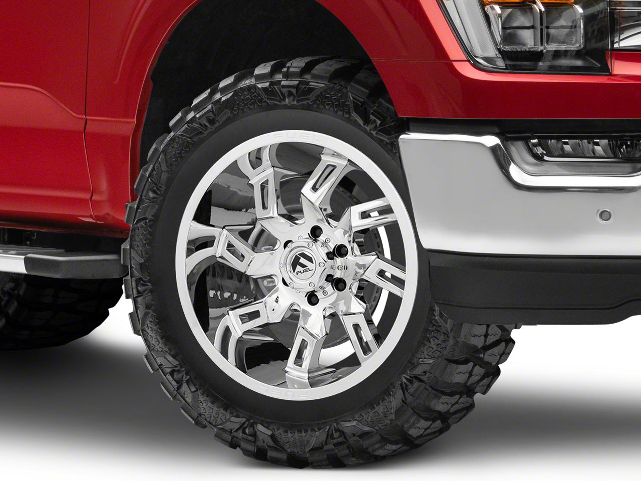 Fuel Wheels F150 Lockdown Chrome 6Lug Wheel; 20x10; 18mm Offset D74620008947 (2124 F150