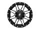 Fuel Wheels Maverick Matte Black Machined 6-Lug Wheel; 17x9; 14mm Offset (21-24 F-150)