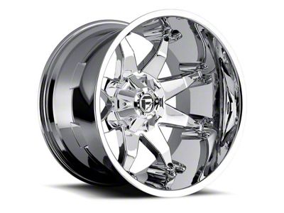 Fuel Wheels Octane Chrome 6-Lug Wheel; 20x12; -44mm Offset (21-25 F-150)