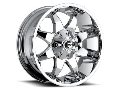 Fuel Wheels Octane Chrome 6-Lug Wheel; 20x9; 20mm Offset (21-25 F-150)