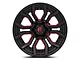 Fuel Wheels Rage Gloss Black Red Tinted 6-Lug Wheel; 20x10; -18mm Offset (21-24 F-150)