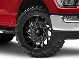 Fuel Wheels Runner Gloss Black Milled 6-Lug Wheel; 22x10; -18mm Offset (21-25 F-150)