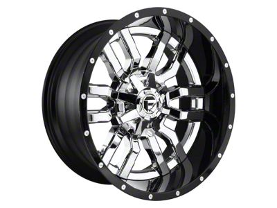 Fuel Wheels Sledge Chrome 6-Lug Wheel; 20x10; -18mm Offset (21-25 F-150)
