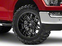 Fuel Wheels Sledge Gloss Black Milled 6-Lug Wheel; 20x9; 1mm Offset (21-26 F-150)