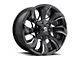 Fuel Wheels STRYKR Gloss Black Milled 6-Lug Wheel; 20x9; 1mm Offset (21-24 F-150)
