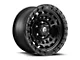 Fuel Wheels Zephyr Matte Black 6-Lug Wheel; 17x9; 1mm Offset (21-24 F-150)