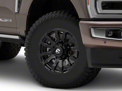 Fuel Wheels Blitz Gloss Black 8-Lug Wheel; 17x9; -12mm Offset (23-25 F-250 Super Duty)