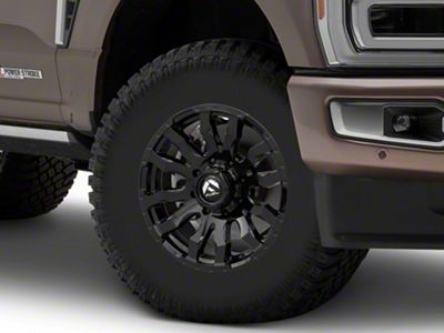 Fuel Wheels Blitz Gloss Black 8-Lug Wheel; 17x9; -12mm Offset (23-24 F-250 Super Duty)