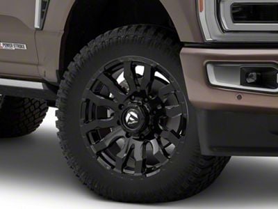 Fuel Wheels Blitz Gloss Black 8-Lug Wheel; 20x10; -18mm Offset (23-25 F-250 Super Duty)