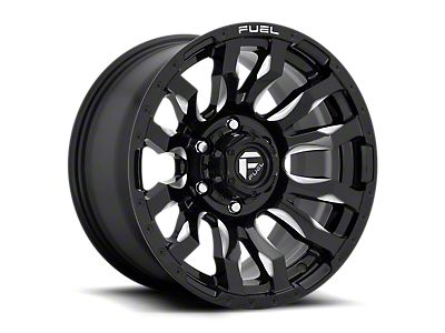 Fuel Wheels F-250 Super Duty Blitz Matte Black Double Dark Tint 8  