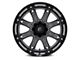 Fuel Wheels Darkstar Matte Gunmetal with Black Lip 8-Lug Wheel; 20x10; -18mm Offset (23-24 F-250 Super Duty)