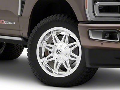 Fuel Wheels Hostage Chrome 8-Lug Wheel; 20x10; -18mm Offset (23-25 F-250 Super Duty)