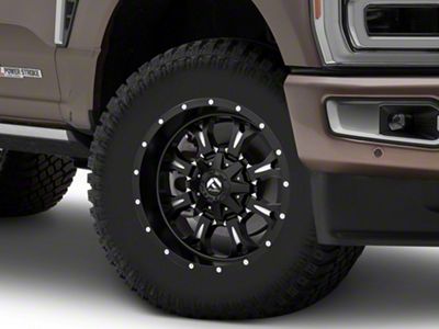 Fuel Wheels Krank Matte Black Milled 8-Lug Wheel; 18x9; 1mm Offset (23-24 F-250 Super Duty)