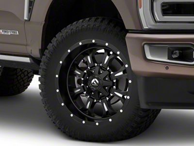 Fuel Wheels Krank Matte Black Milled 8-Lug Wheel; 20x10; -12mm Offset (23-25 F-250 Super Duty)