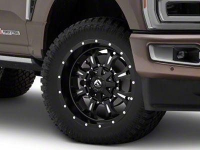 Fuel Wheels Krank Matte Black Milled 8-Lug Wheel; 20x10; -24mm Offset (23-24 F-250 Super Duty)