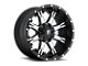 Fuel Wheels NUTZ Matte Black Machined 8-Lug Wheel; 20x10; -24mm Offset (23-24 F-250 Super Duty)