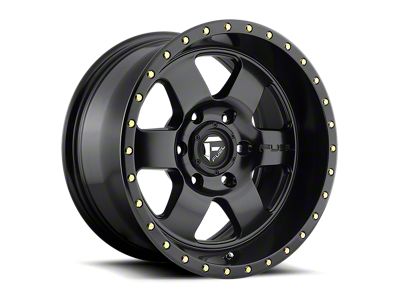 Fuel Wheels Podium Matte Black 8-Lug Wheel; 18x9; -12mm Offset (23-25 F-250 Super Duty)