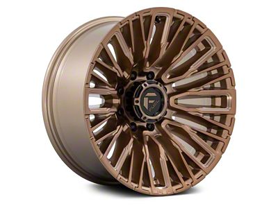 Fuel Wheels Rebar Platinum Bronze Milled 8-Lug Wheel; 20x10; -18mm Offset (23-24 F-250 Super Duty)