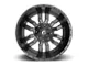 Fuel Wheels Sledge Matte Black 8-Lug Wheel; 20x9; 1mm Offset (23-24 F-250 Super Duty)