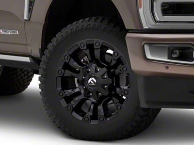Fuel Wheels Vapor Matte Black 8-Lug Wheel; 20x9; 1mm Offset (23-25 F-250 Super Duty)