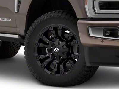 Fuel Wheels Vapor Matte Black 8-Lug Wheel; 20x9; 1mm Offset (23-24 F-250 Super Duty)